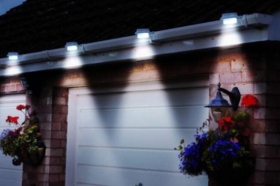 outdoor Solar Gutter LED Lights
